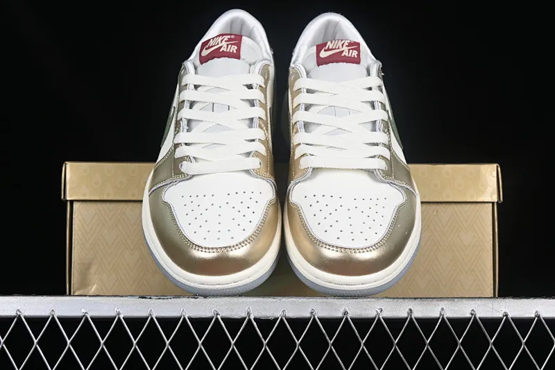 All categories Air Jordan Jordan series basketball shoes Air Jordan 1 Low Air Jordan 1 Low OG GS "Chinese New Year" AJ1 Joe 1 Year of the Dragon zodiac color low-top cultural casual sneakers FQ6593-100